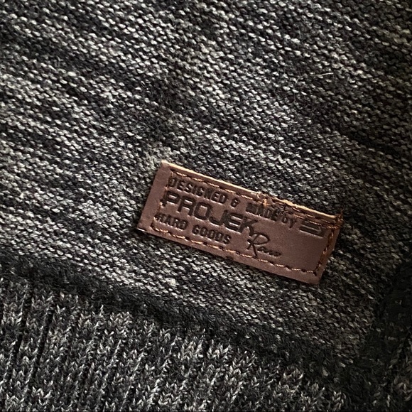 Projeck Raw Grey Melange Zip Up Hoodie - Picture 4 of 8